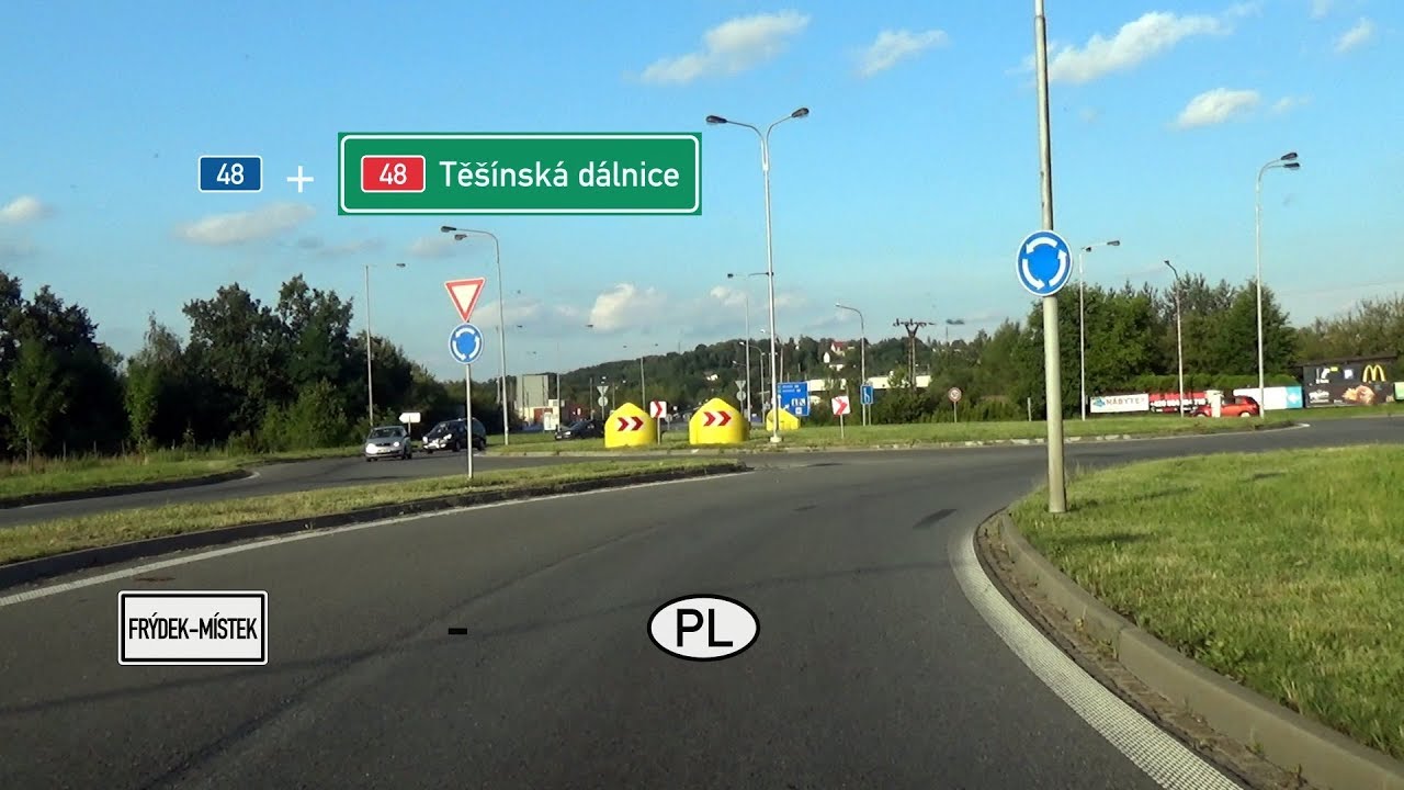 🇨🇿 I/48 + D48: Frýdek-Místek - [PL] Hranice (3,5x)