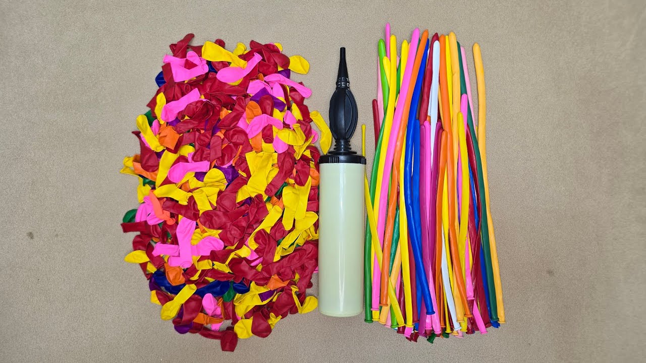 Pure ASMR Satisfaction 🎈 Unlimited Mini & Modelling Balloon Completion