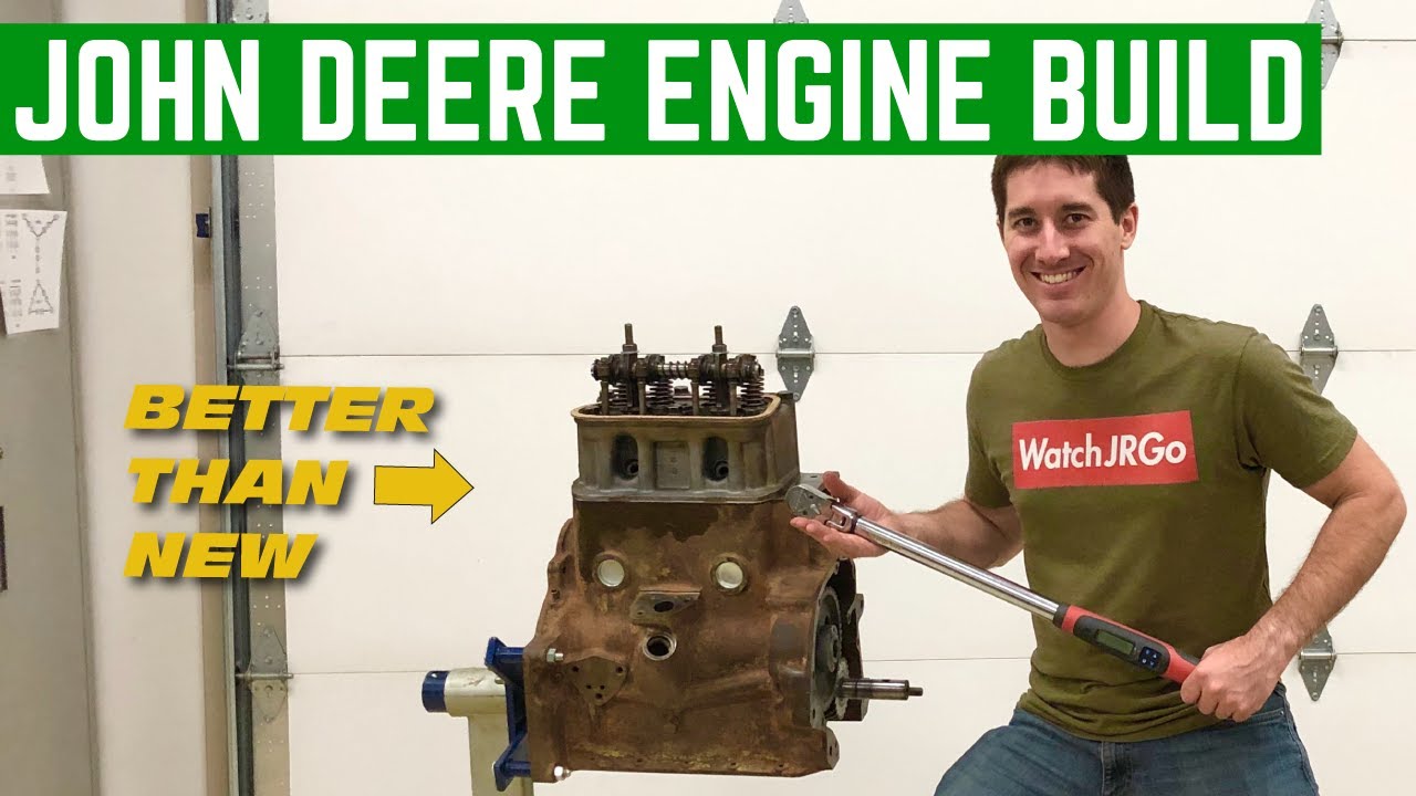 I ASSEMBLED My ANTIQUE John Deere 420C Tractor ENGINE *FINALLY*