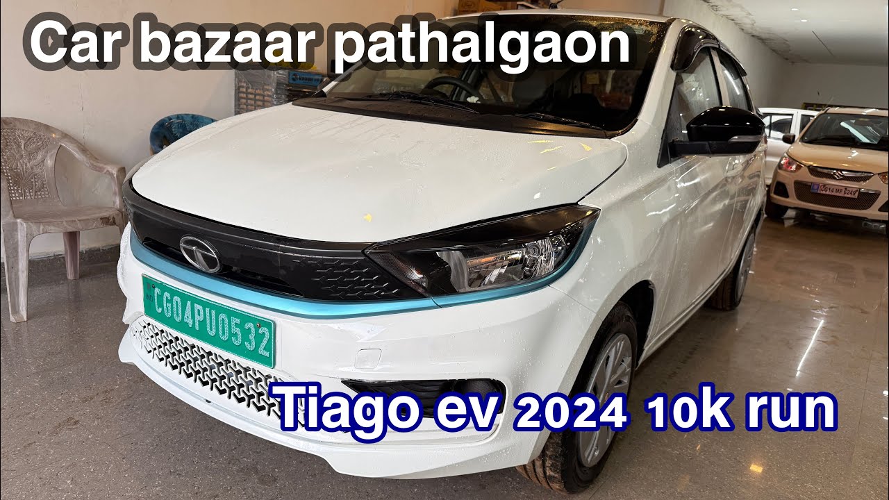 Tata tiago ev car bazaar pathalgaon