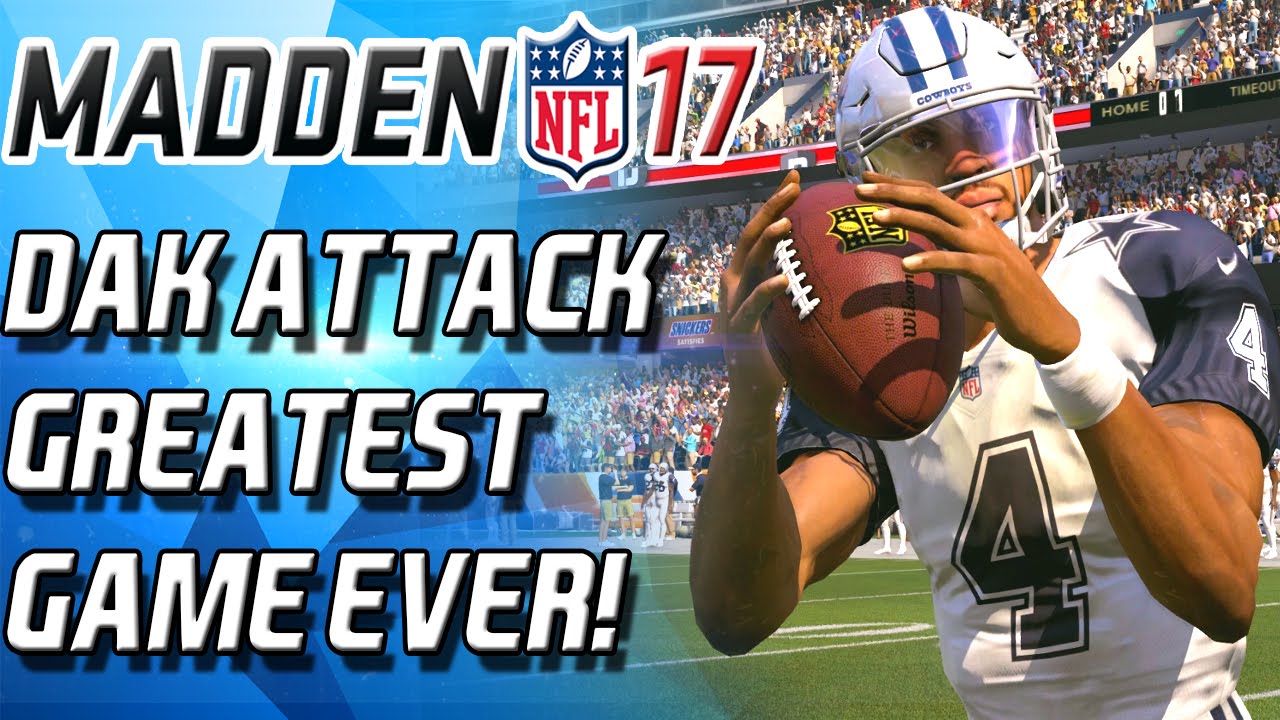 DAK PRESCOTT! GREATEST 4TH QUARTER PERFORMANCE EVER! - Madden 17 Ultimate Team