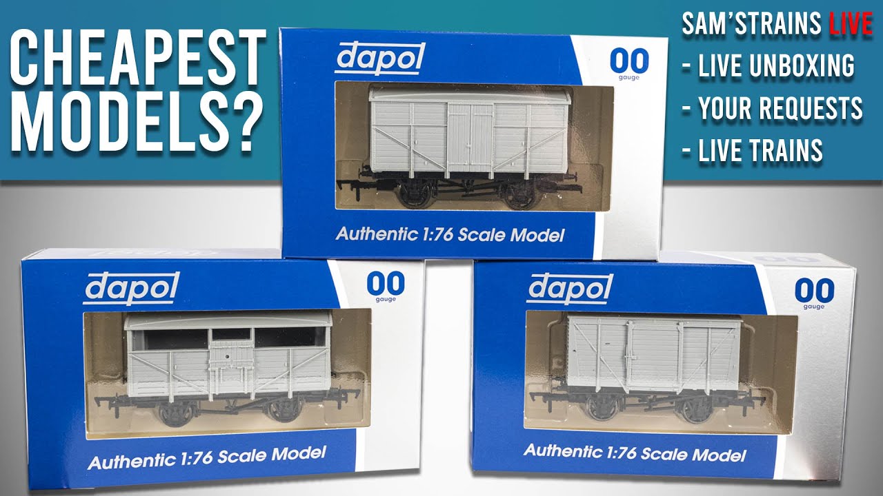 Are the Cheapest Model Railway Wagons Available Any Good? | Sam'sTrains Live