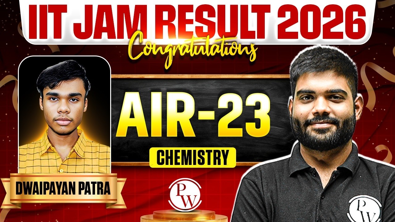 IIT JAM 2026 AIR 23 Chemistry Topper Interview | Dwaipayan Patra Strategy, Books & Mistakes 🚀