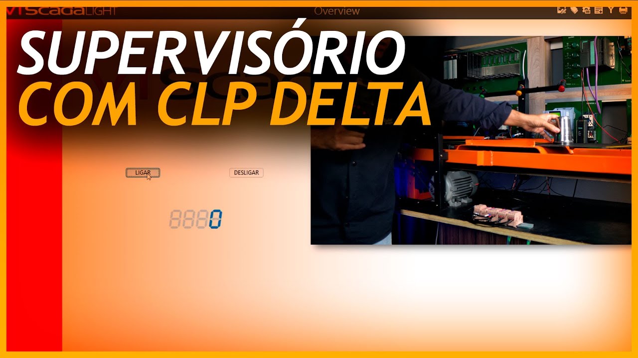 Sistema Supervisório Gratuito Comunicando com CLP Delta | VTScada
