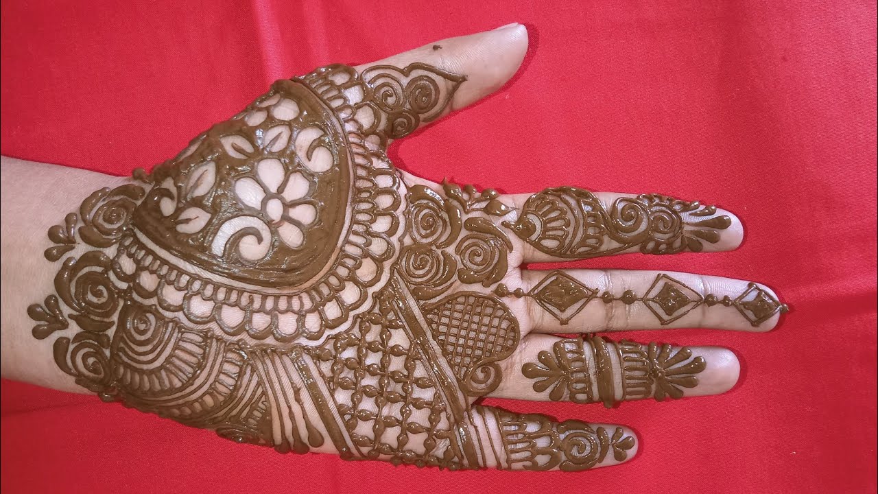 New easy bride dulhanmehndidesign || #easy #bridalmehndi #bride#dulhanmehndi #newdesign#mehndidesign