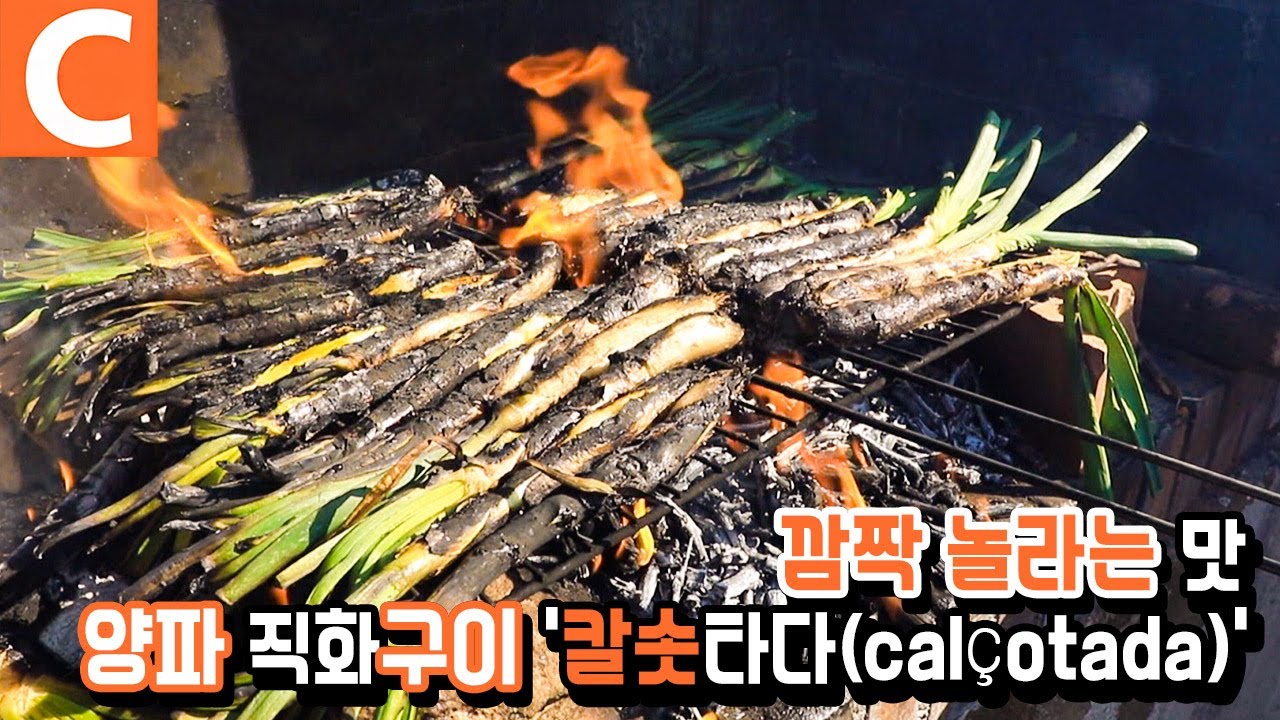 신기해서 놀라고 맛있어서 두 번 놀란다! 스페인식 대파구이 '칼솟타다'