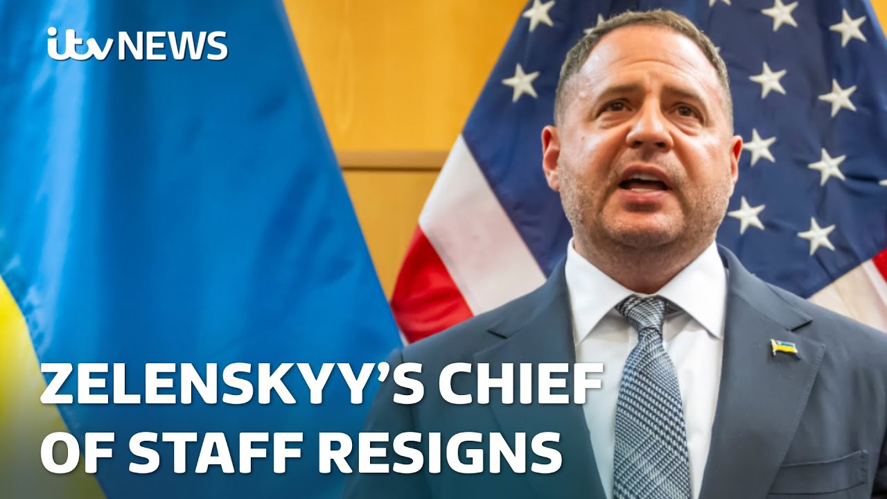 Zelenskyy's top adviser resigns after anti-corruption raid on his home | ITV News