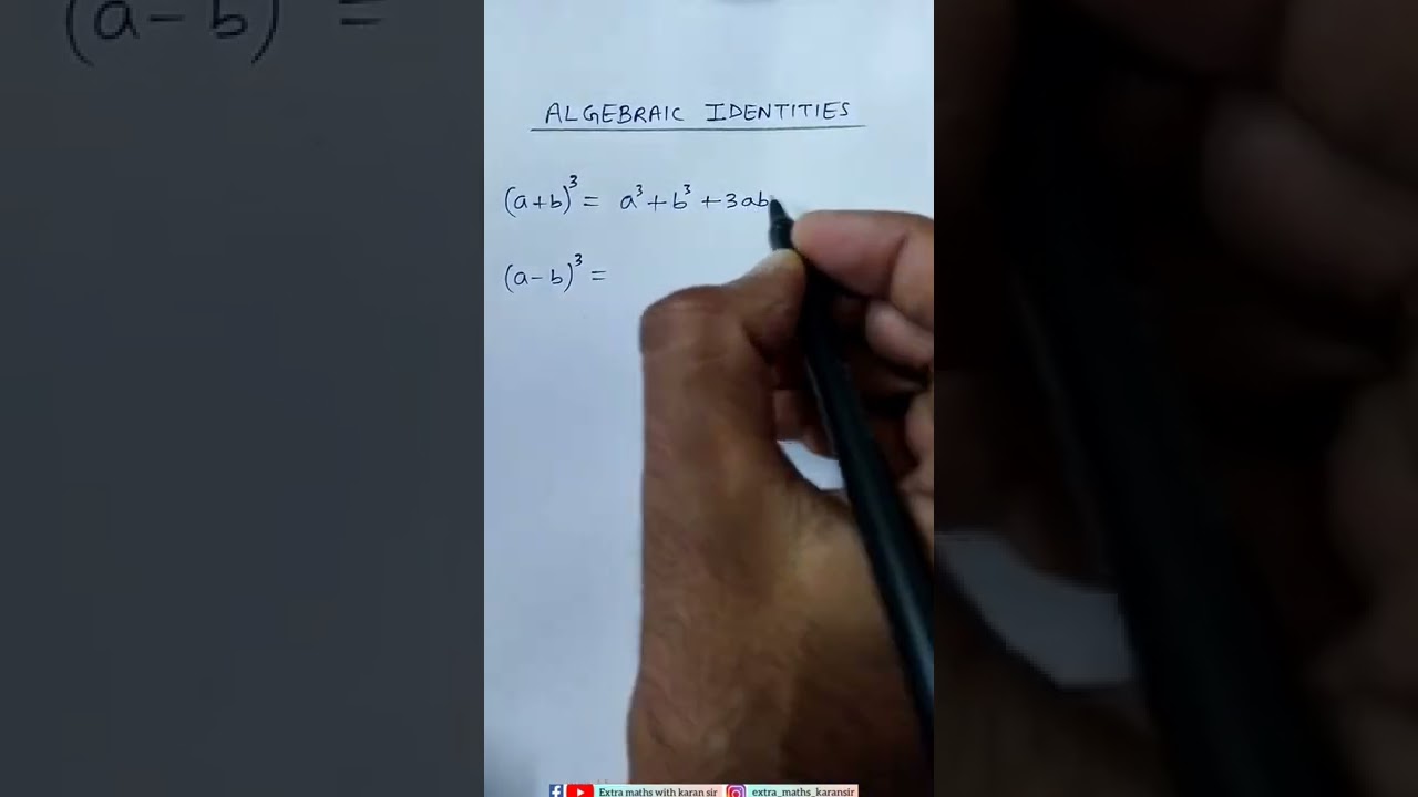 (a+b)&sup3;=? , (a-b)&sup3;=?