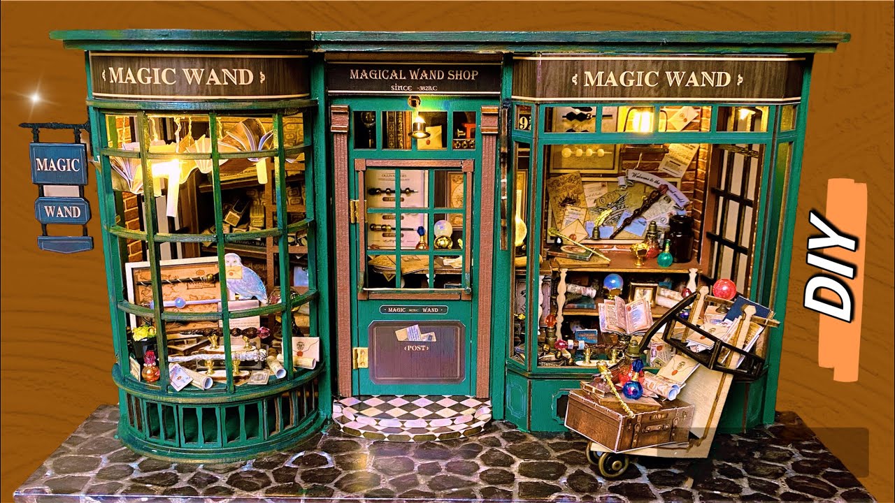 DIY Harry Potter Magical Wand Shop