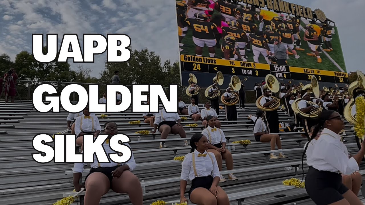 University of Arkansas at Pine Bluff Golden Silks Stand Performance