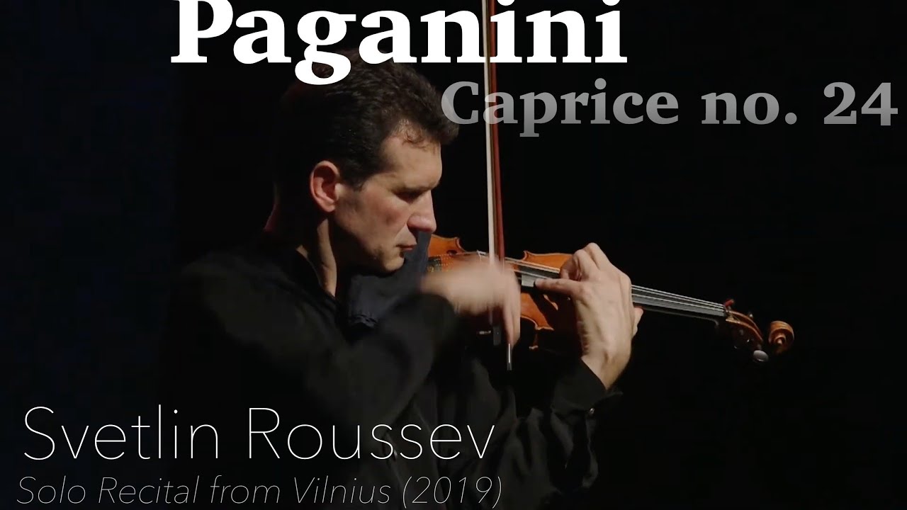 Paganini Caprice No.24 | Svetlin Roussev