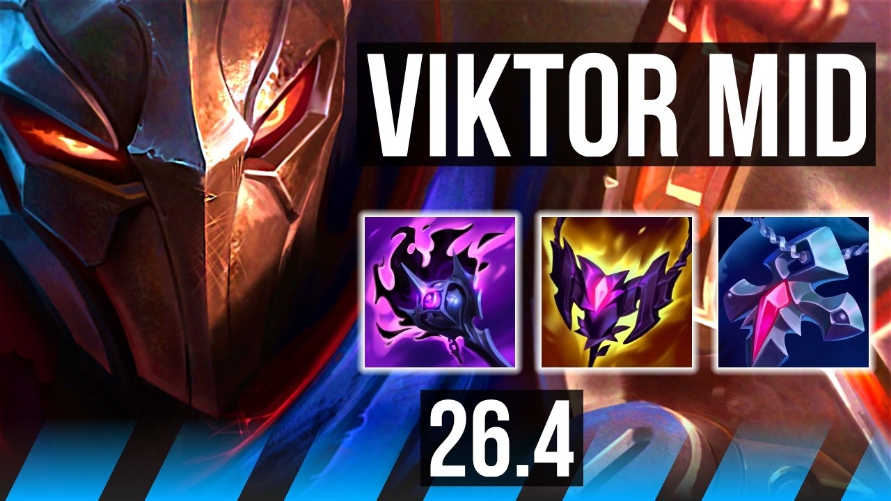 VIKTOR vs LEBLANC (MID) | 53K damage | KR Diamond | 26.4