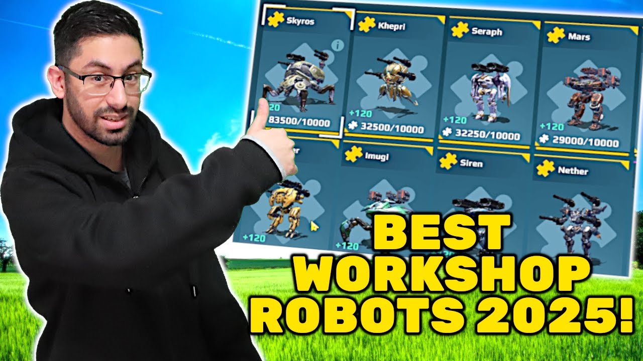 Best Free-To-Play WORKSHOP ROBOTS In 2025 | War Robots WR