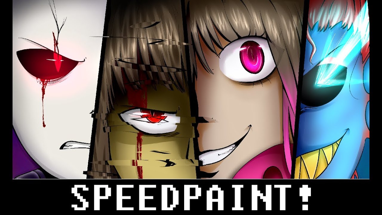 Glitchtale Poster #2! | Speedpaint #28
