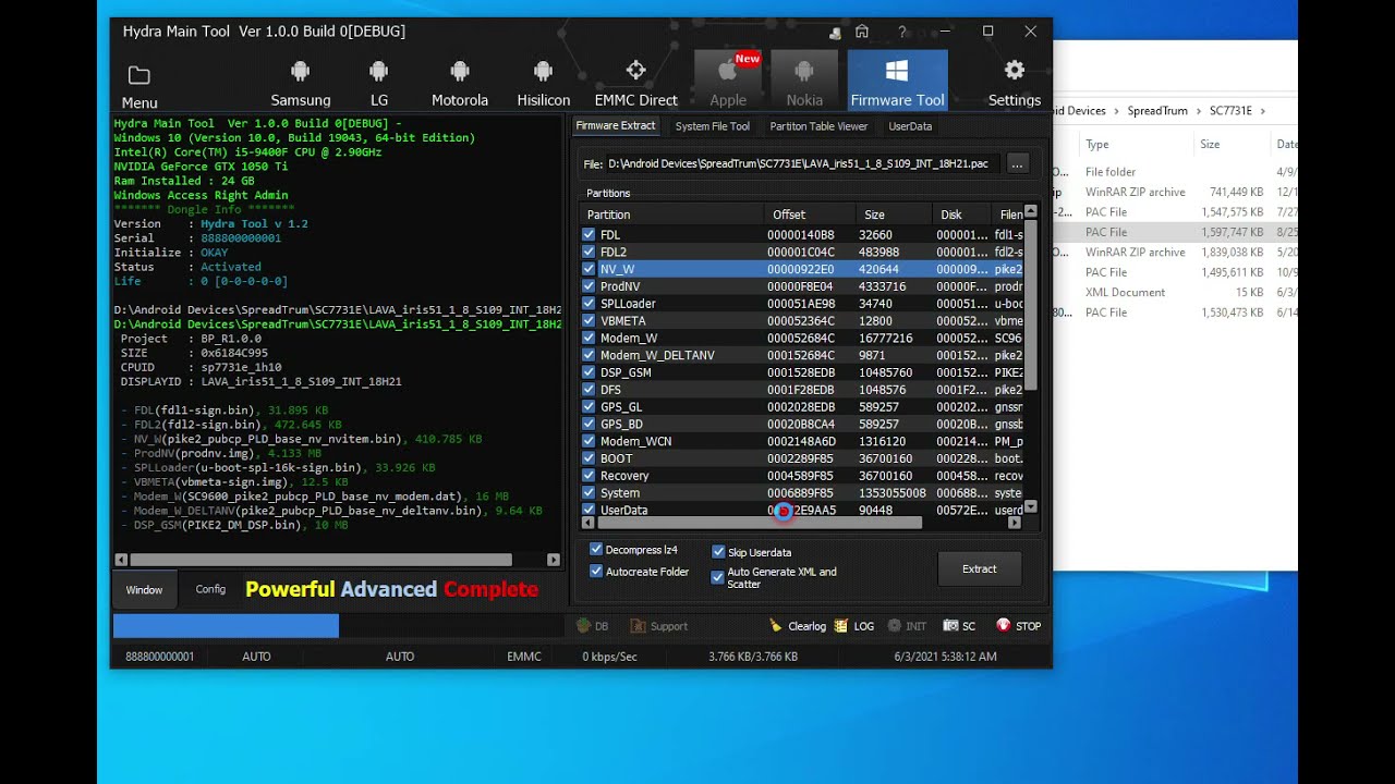 How to extract PAC File?