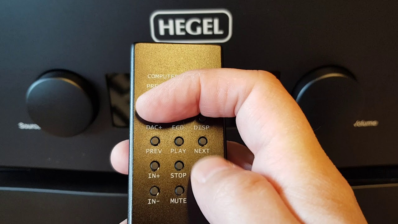 Special functions in your Hegel amp