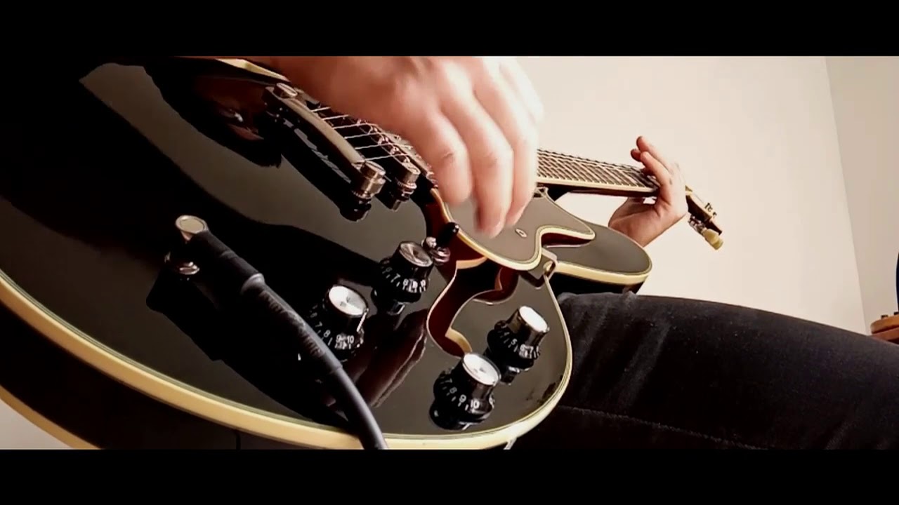 Peter Green mod - Out Of Phase pickups - 335 style guitar- Blues Tone - Magnet Flip- Phase Switch