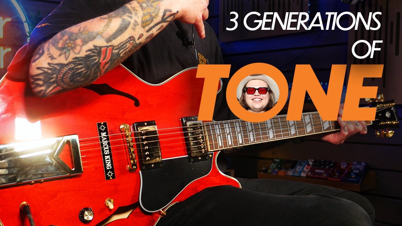 Шляпа в комплект не входит | Обзор Gibson Marcus King ES-345