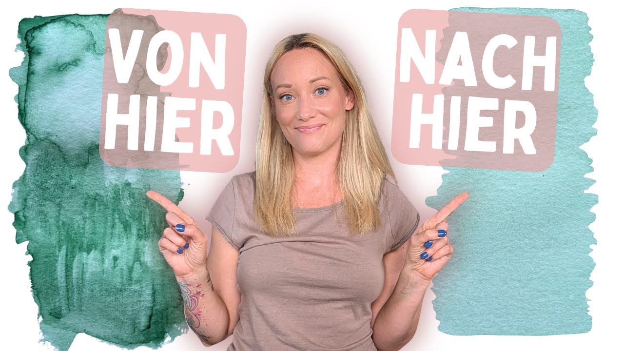 Aquarell Basics für Anfänger: Ebenmäßige Flächen malen