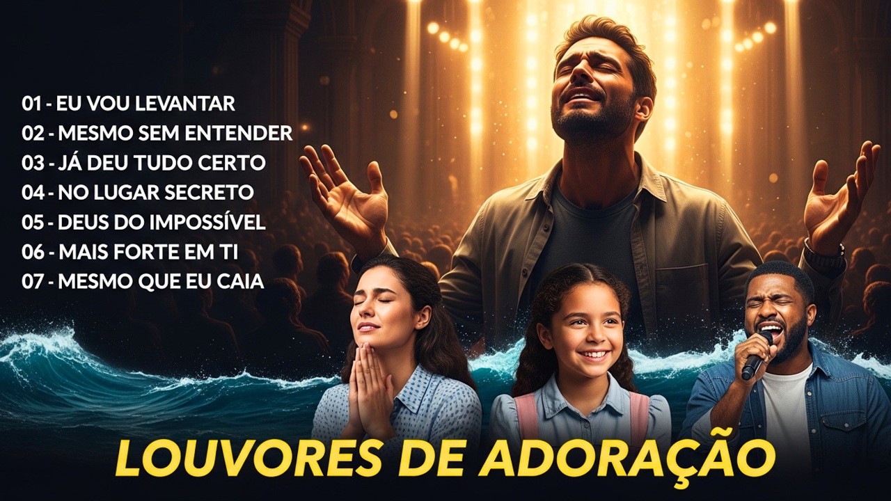 Louvores de F&eacute; e Vit&oacute;ria | Meia Hora de Adora&ccedil;&atilde;o Cont&iacute;nua