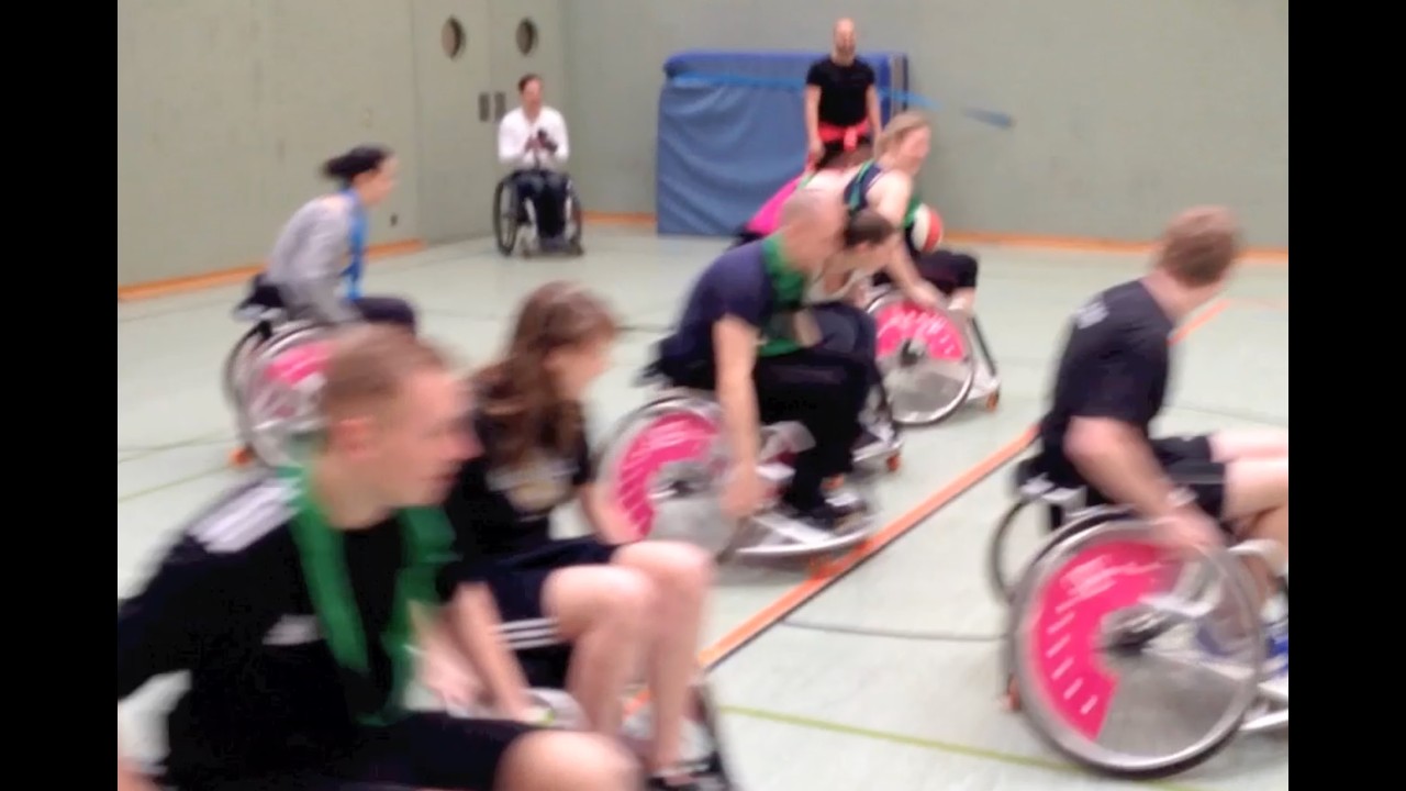 Rollstuhlbasketball macht Schule Original