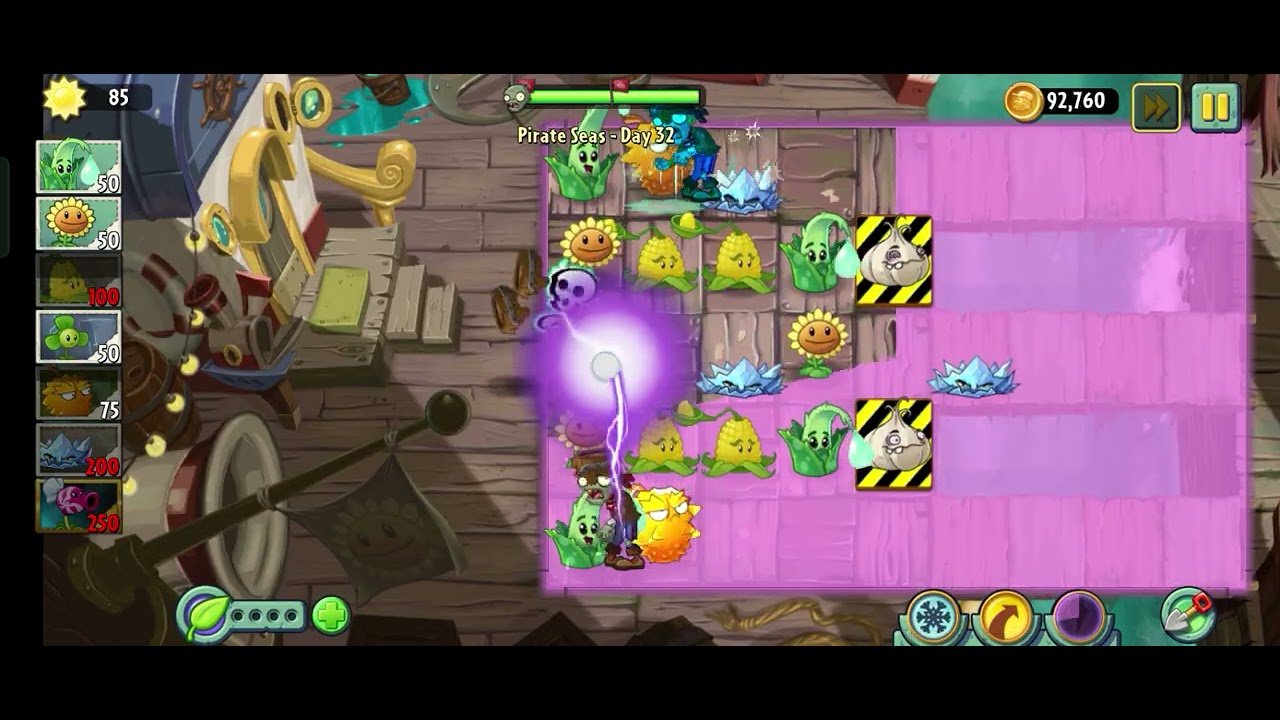Plantas vs Zombis Reflourished mares piratas 🌊🦜 niveles 31-34 