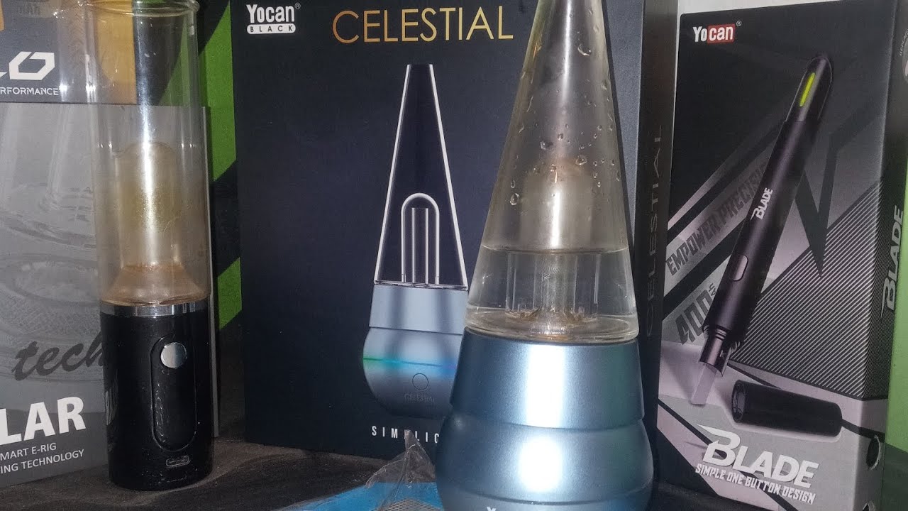 Quick Demo of the Yocan Black CELESTIAL E-Rig