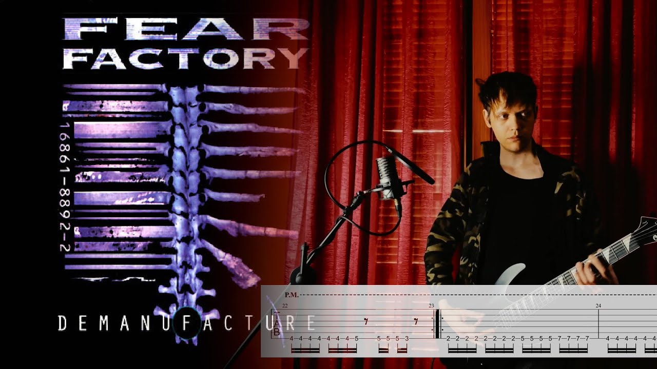 Fear Factory : Replica Guitar Tab Tutorial