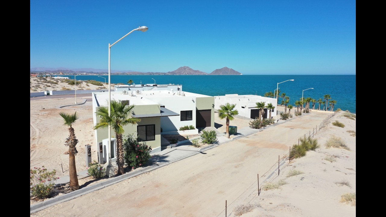 San Felipe, Baja California, Mexico Seaside Home For Sale! Don't Forget to watch in HD.