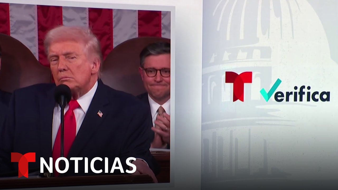 La economía, inmigración, el crimen y más: verificamos 6 afirmaciones de Trump | Noticias Telemundo