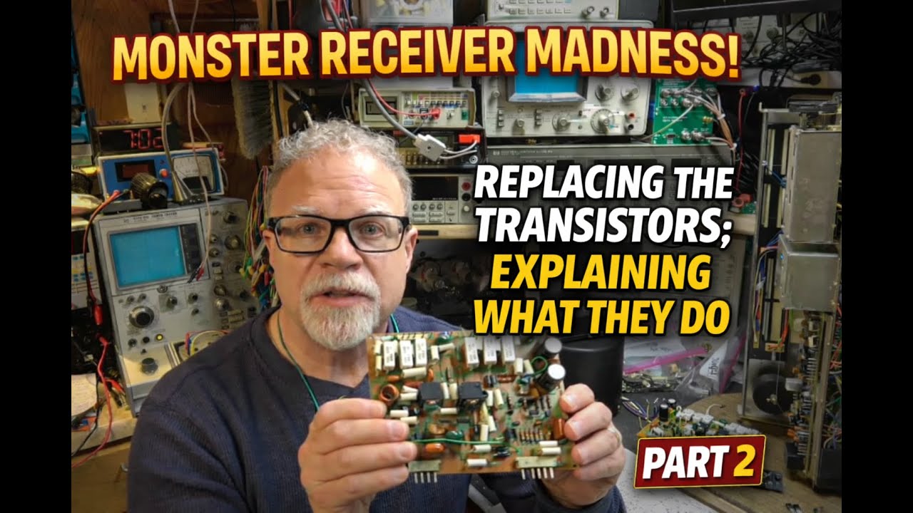 Monster Receiver Madness Part 2   SX 1980 Amp Input Stage