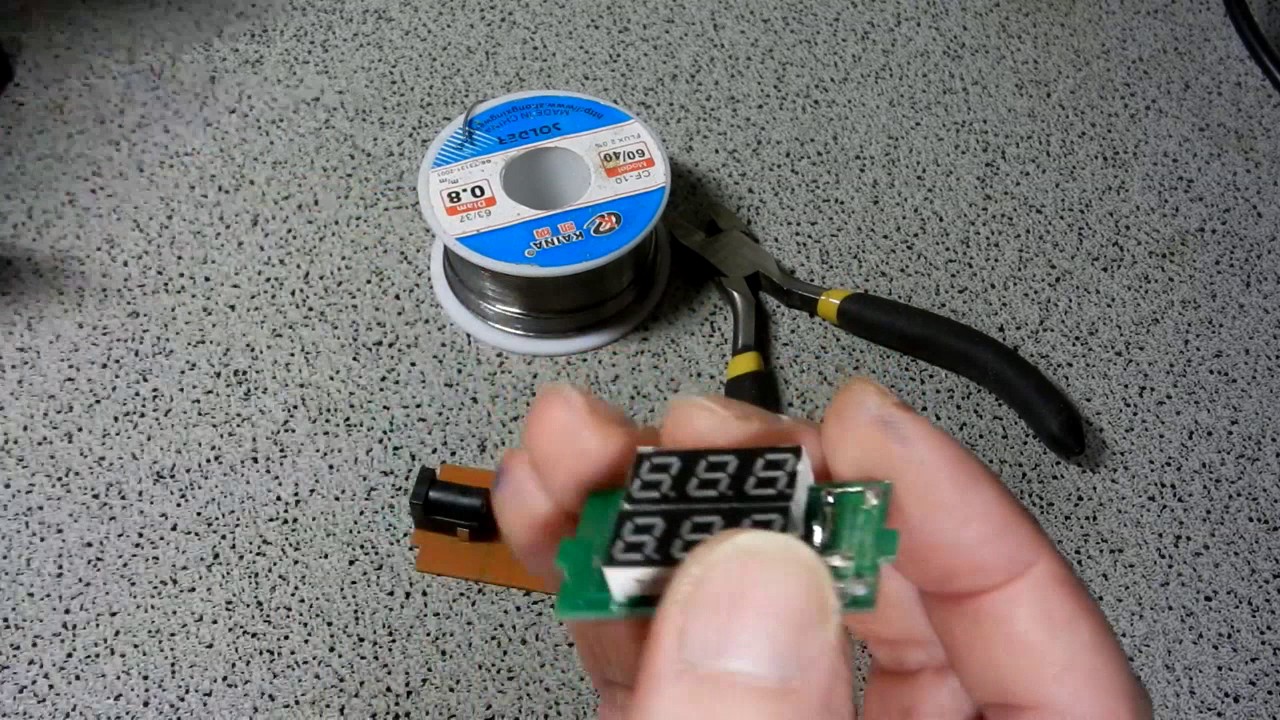 Как доработать вольт-амперметр c Aliexpress