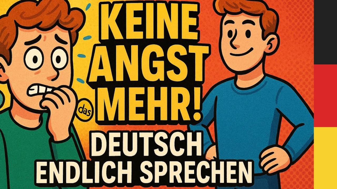 Warum du Angst hast, auf Deutsch dumm zu klingen | Deutsch Sprechen Podcast ( B1-B2-C1 )
