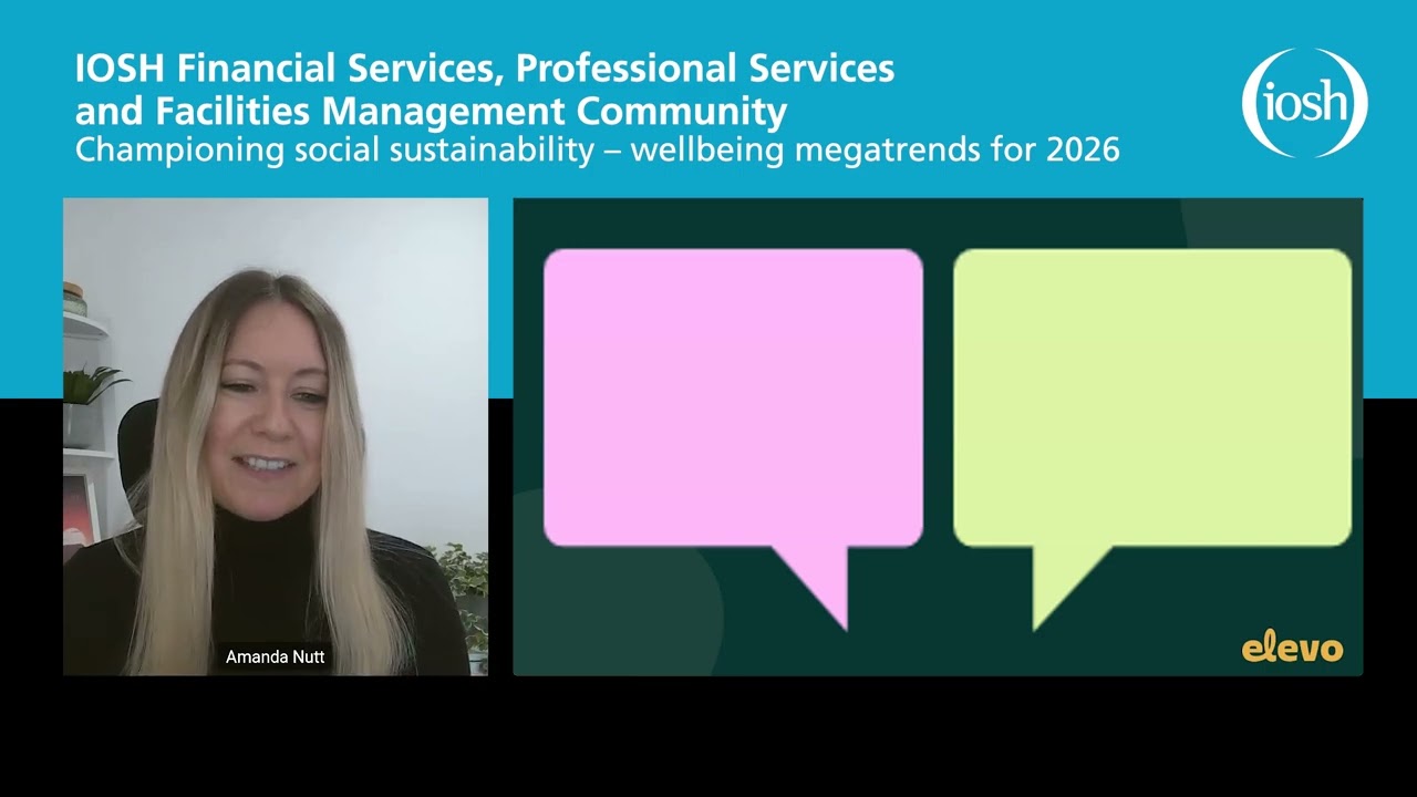 Championing social sustainability - wellbeing megatrends for 2026