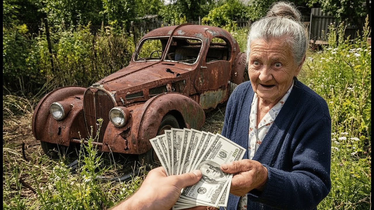 We Found 1935 Bugatti Atlantic for $1,000… Then Restored It  ASMR Car Restoration!