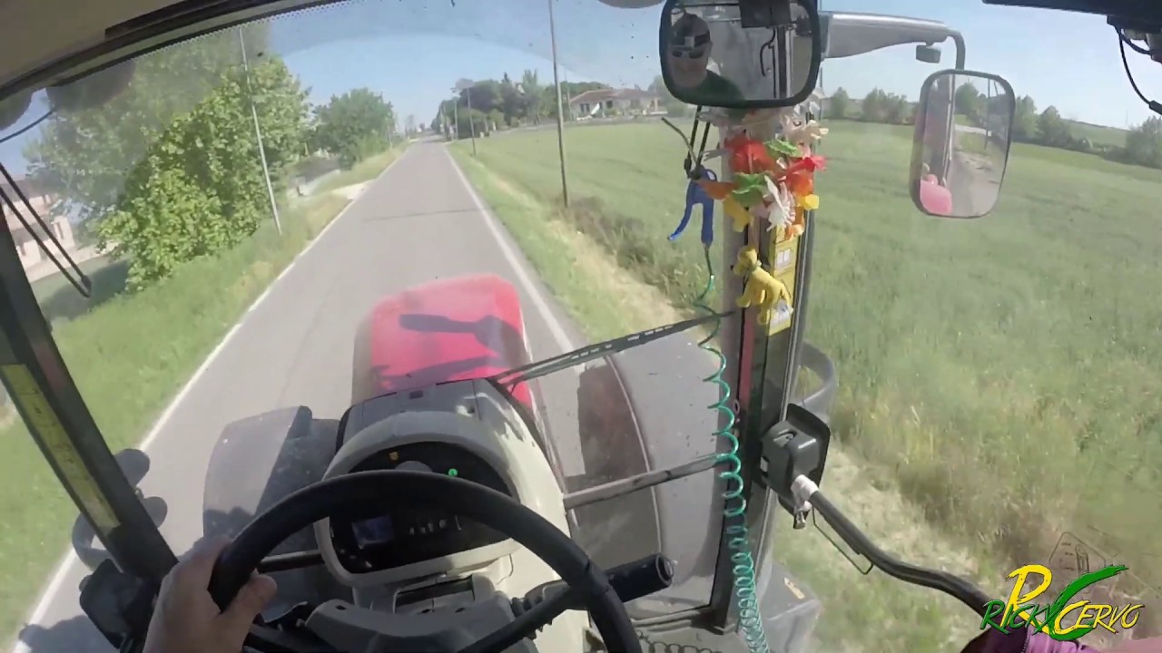 Massey Ferguson 7616 - Cab View Slurry Spreading