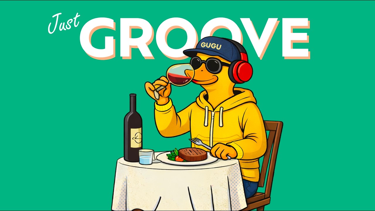 스테이크는 미디엄, 그루브는 레어, 와인은 천천히🍷 JAZZHOP · LAID-BACK · BGM | 작업·매장·공부·카페