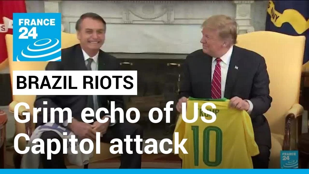 Brazil riots, grim echo of US Capitol invasion two years ago &bull; FRANCE 24 English