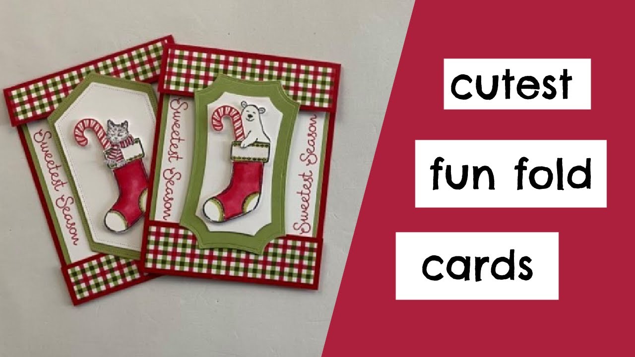 Fun Fold Cards to Make - 1 Fold 6 Ways to Inspire You!