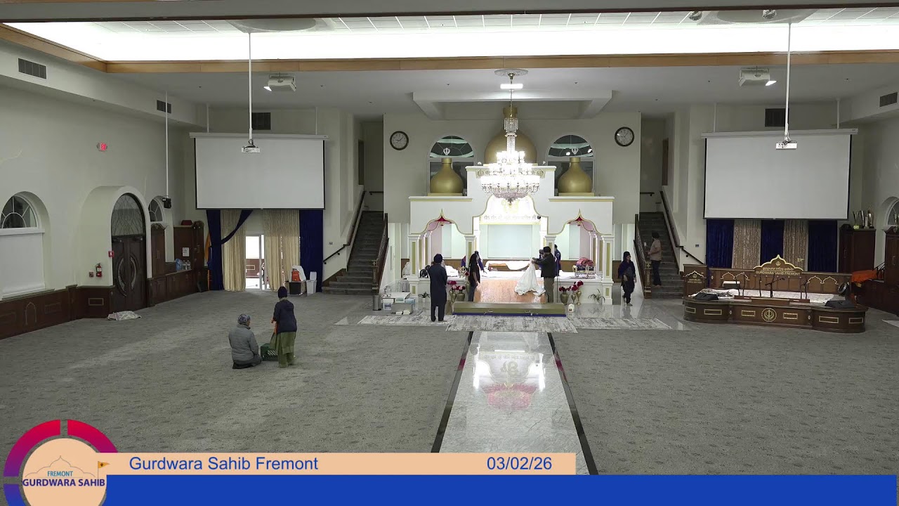 Gurdwara Sahib Fremont Evening Diwan 2026-03-02