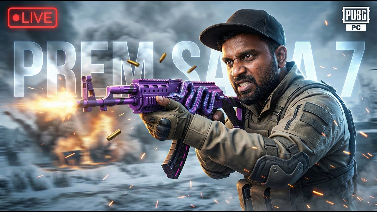 🔴 THUMBNAIL ela icham ? I EC :  NKS GAMING YT I PUBG PC   #telugugaming #pubgpc