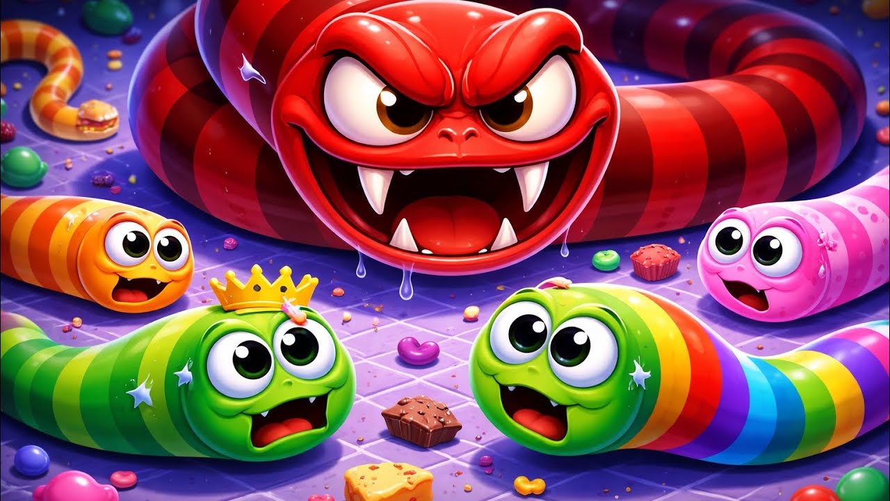 👑 UNSTOPPABLE! Reached 1st Position in Worms Zone 🐍🔥 | Insane Pro Gameplay 