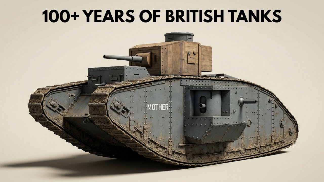 Every British Tank Ever Made