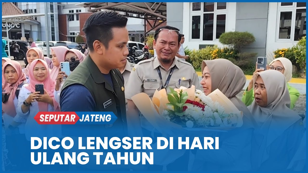 Penuh Haru, Dico Akhiri Masa Bakti di Kendal Bertepatan Hari Ulang Tahun
