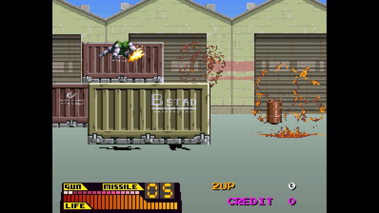 Steel Gunner (Arcade) Longplay (4K, 60FPS)