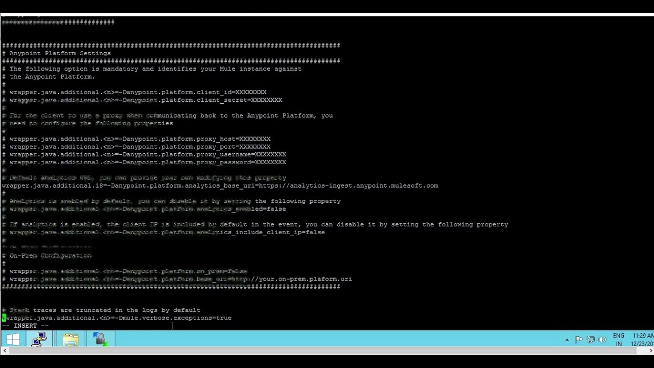Creation of Mule Domain Projects and deployment to On-premise servers