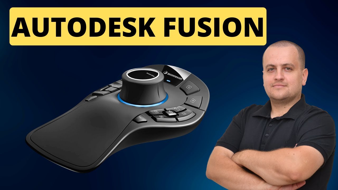 Manipulator 3D i Autodesk Fusion - 3Dconnexion SpaceMouse