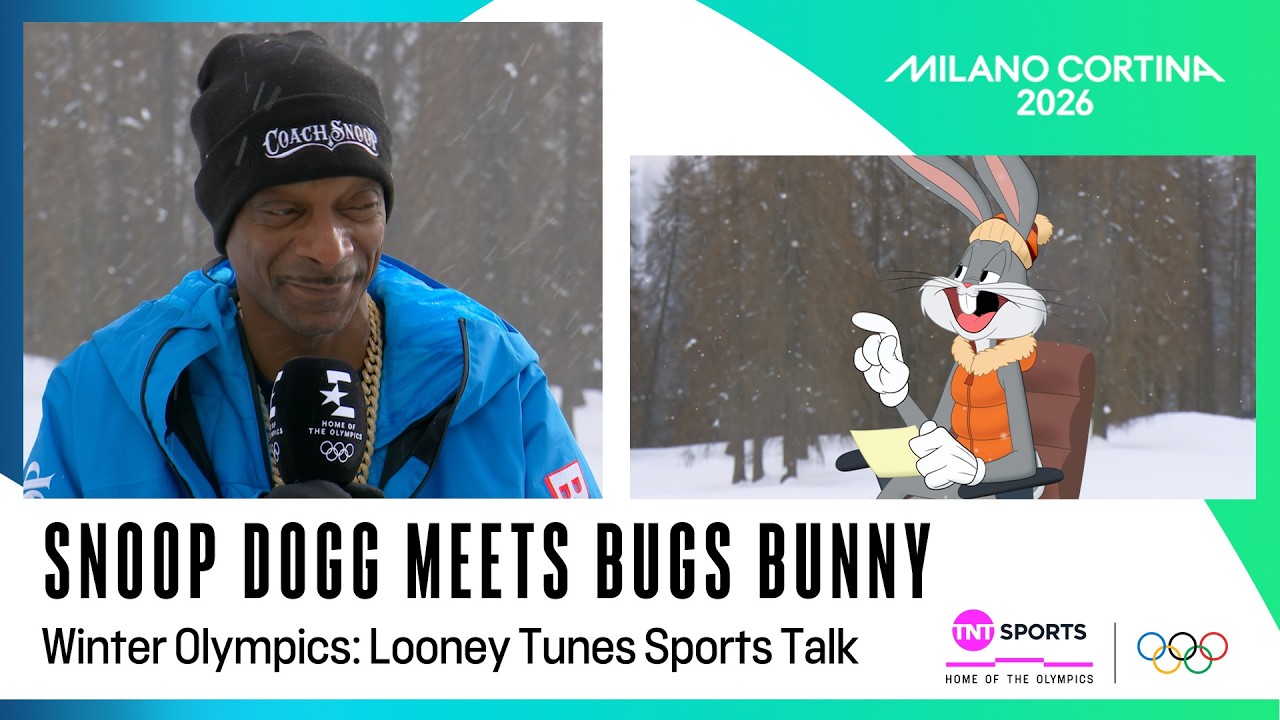 Snoop Dogg 🇺🇸 Looney Tunes Presents: Sports Talk with Bugs Bunny |  @wbkids