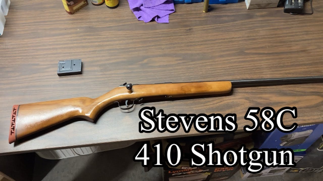 Stevens Model 58C 410 Shotgun