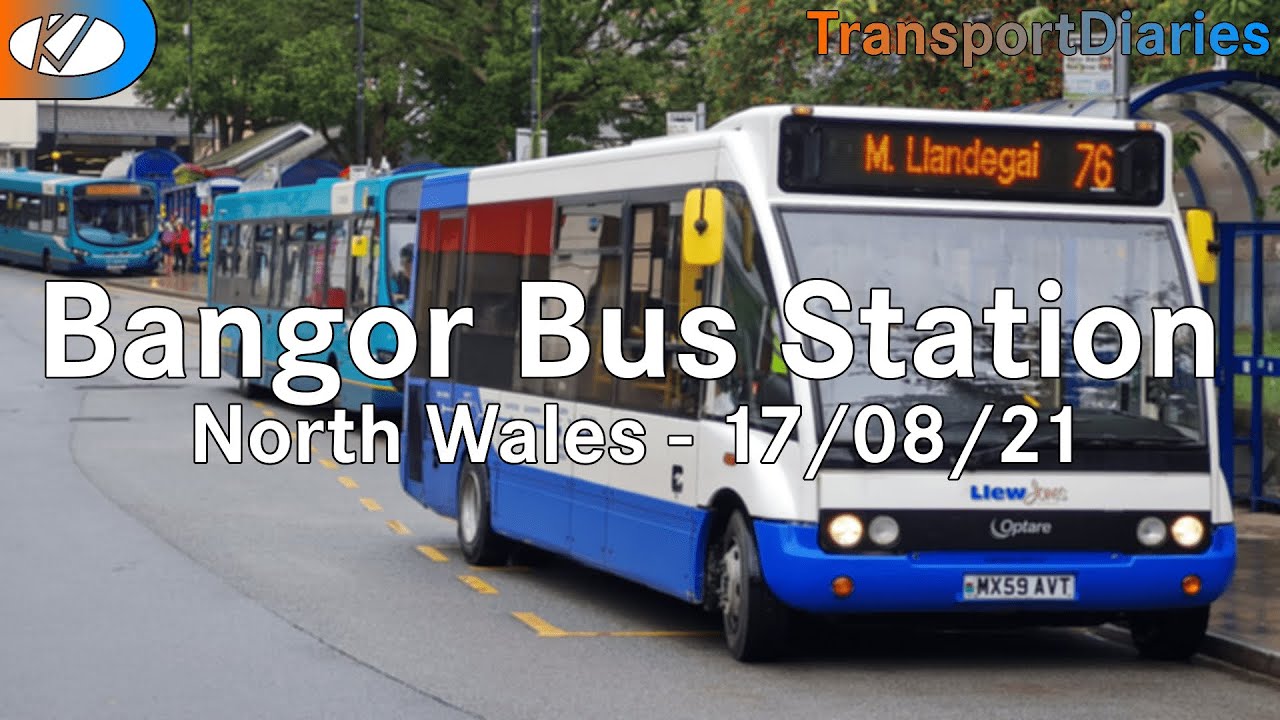 (Optare Solos Galore!) Buses In Bangor Bus Station, North Wales | 17/08/21